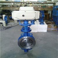 D973H防爆电动硬密封对夹蝶阀报价