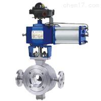 ZSBV气动V型夹套保温球阀厂家