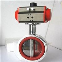 气动对夹式硅胶密封卫生级蝶阀D671Si厂家