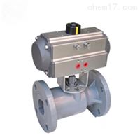 Q641S气动PVC法兰球阀报价