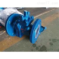 FQ641F46FQ641F46气动衬氟放料球阀