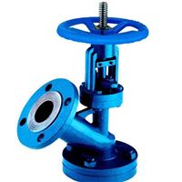 进口手动上展式放料阀